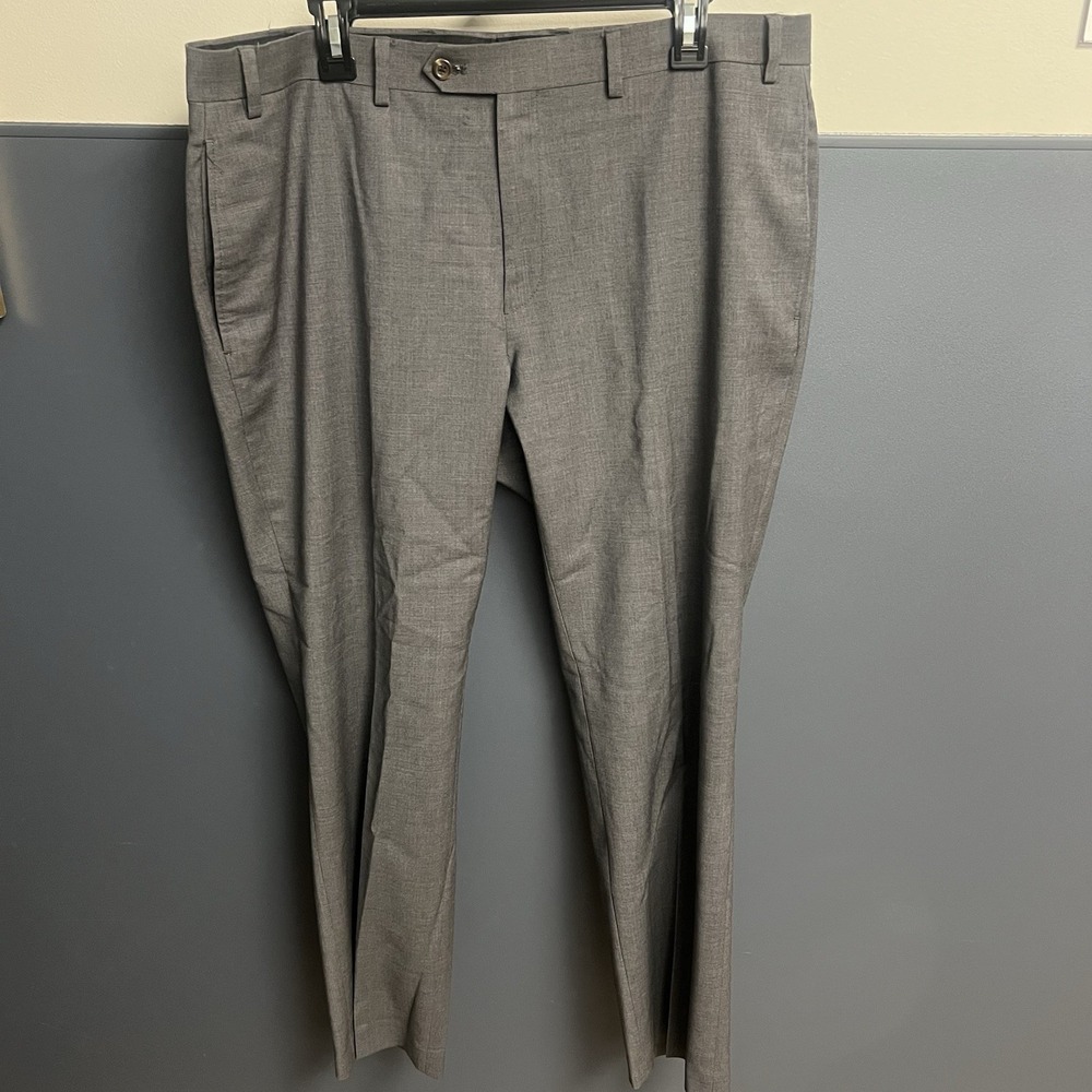 Lauren Ralph Lauren Wool Dress‎ Pants 38x30 Gray Slack Chino Khaki Trouser